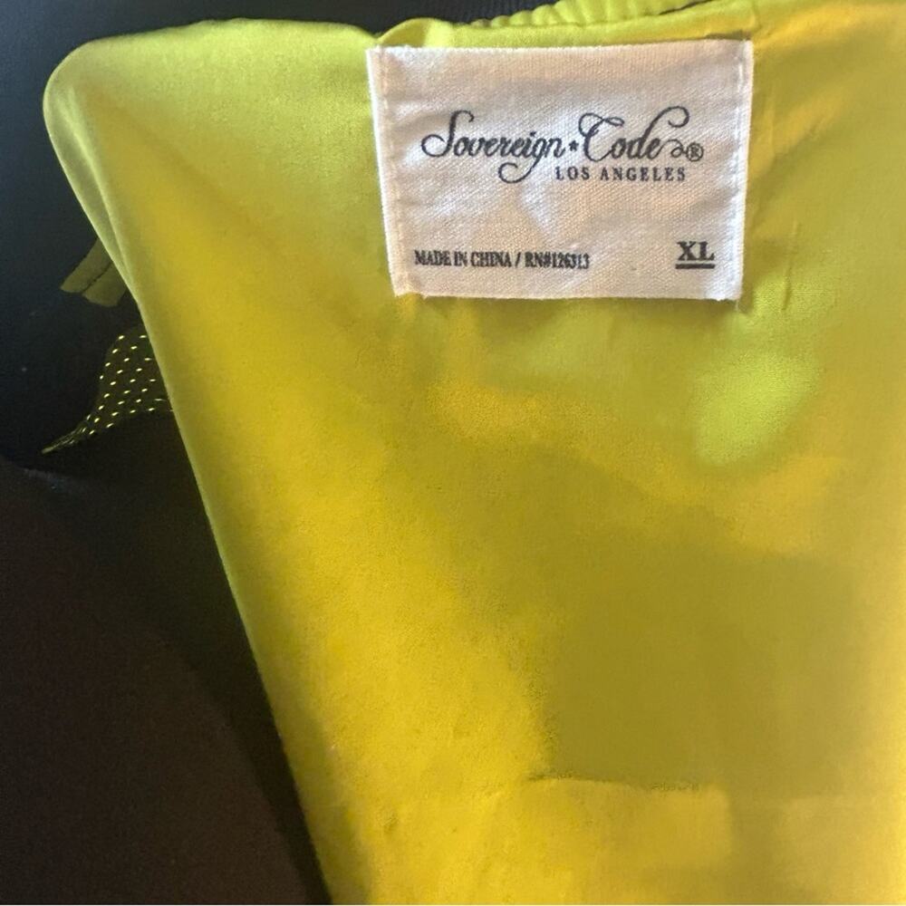 Sovereign Code Midnight Blue Bomber Jacket - Picture 4 of 9